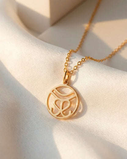 Collier monogramme sur mesure