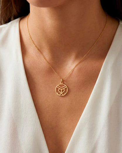 Collier monogramme sur mesure