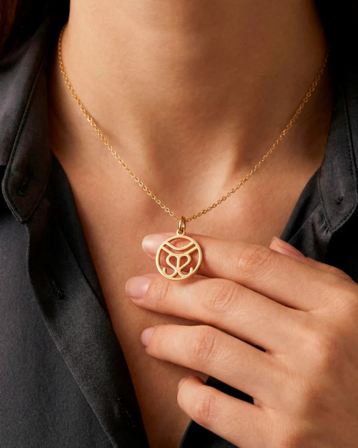 Collier monogramme sur mesure